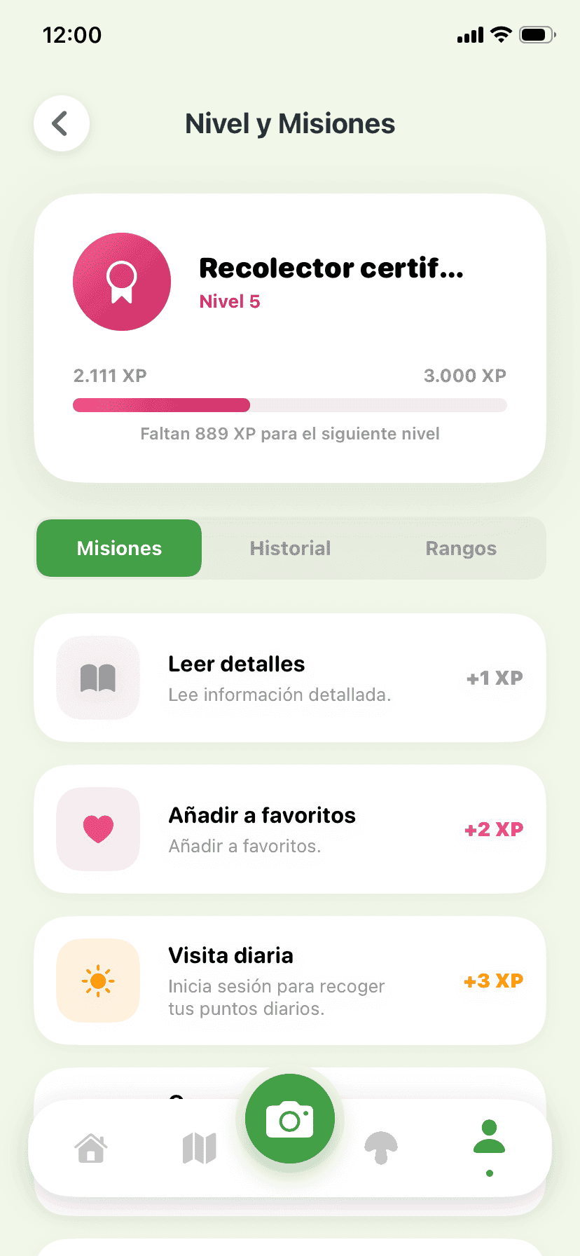 Fungisys Tareas app screen