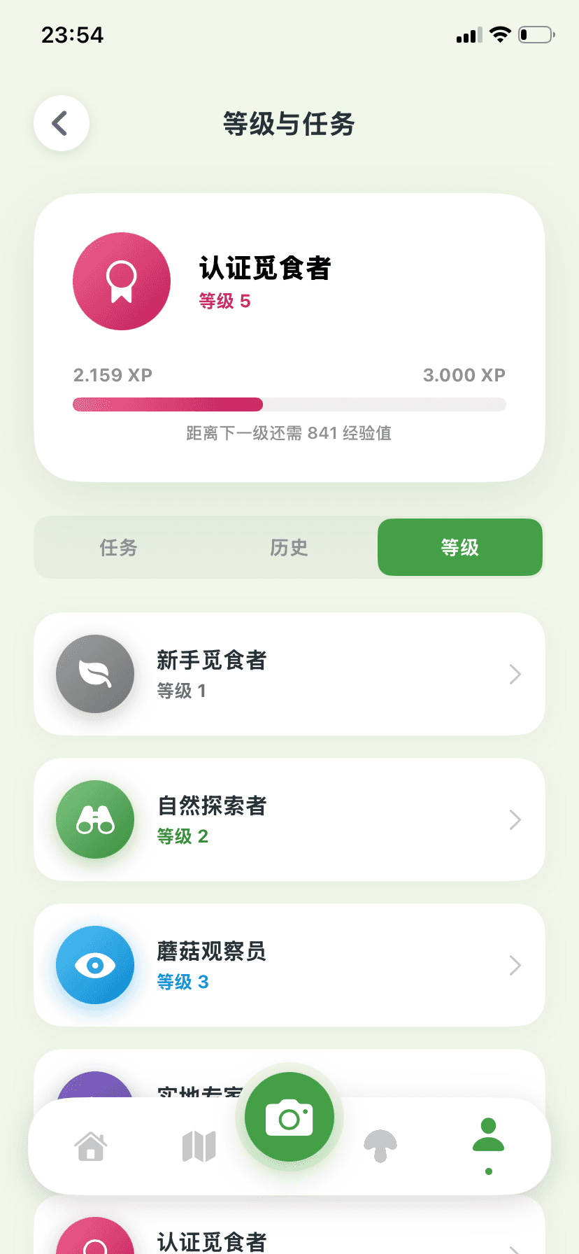 等级称号