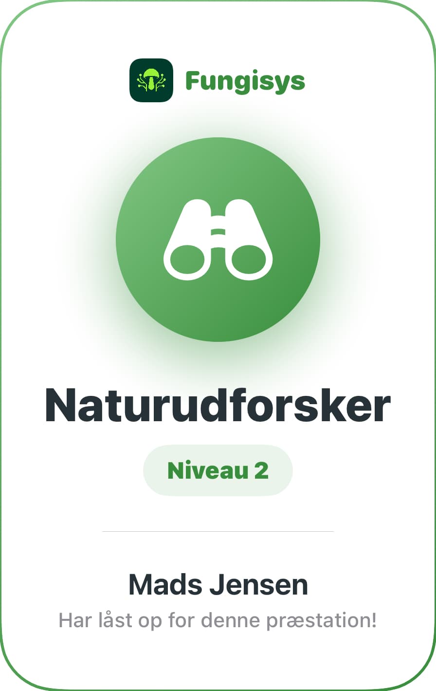 Deling af badge og rang