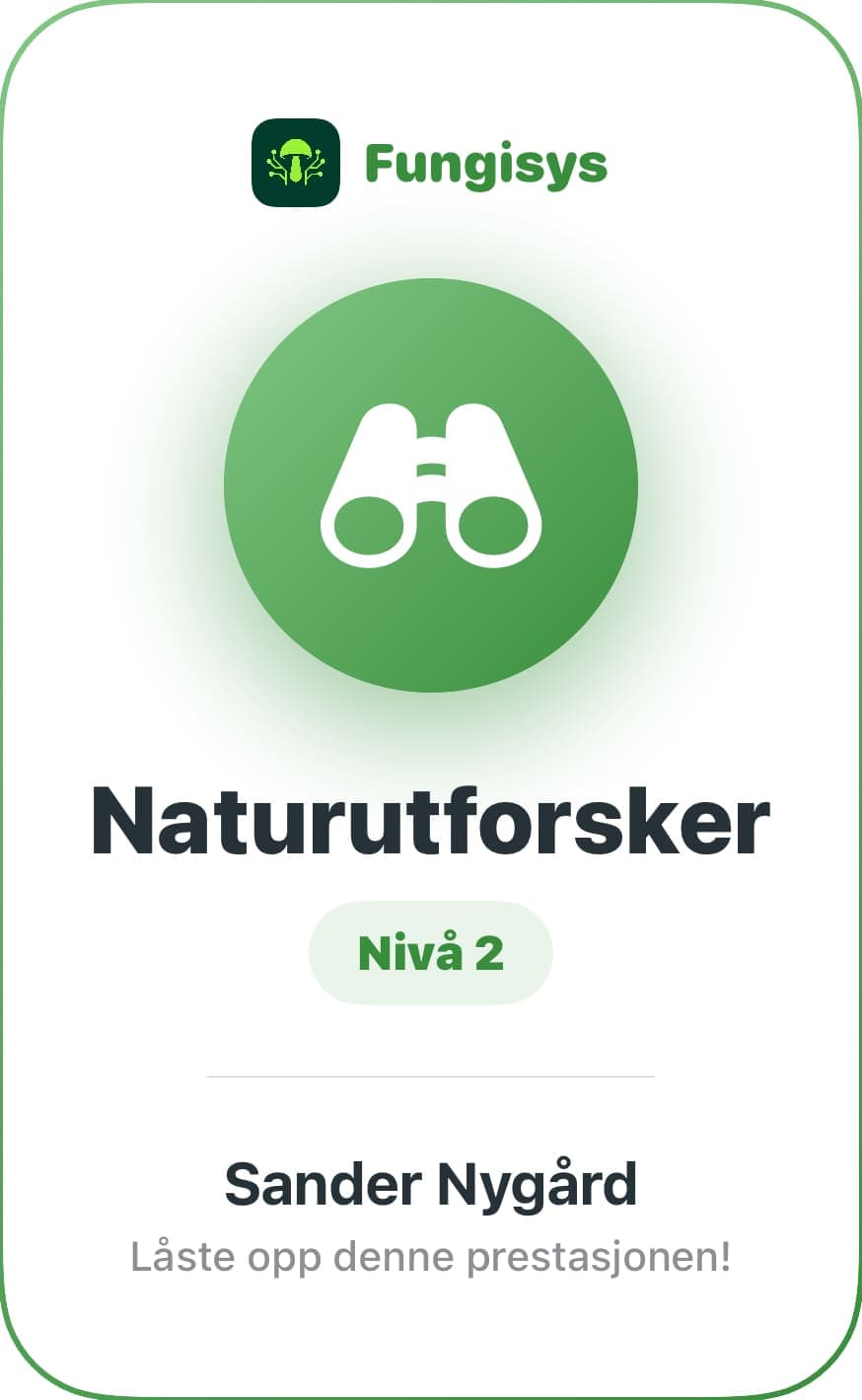 Fungisys Deling av merke og rang share card