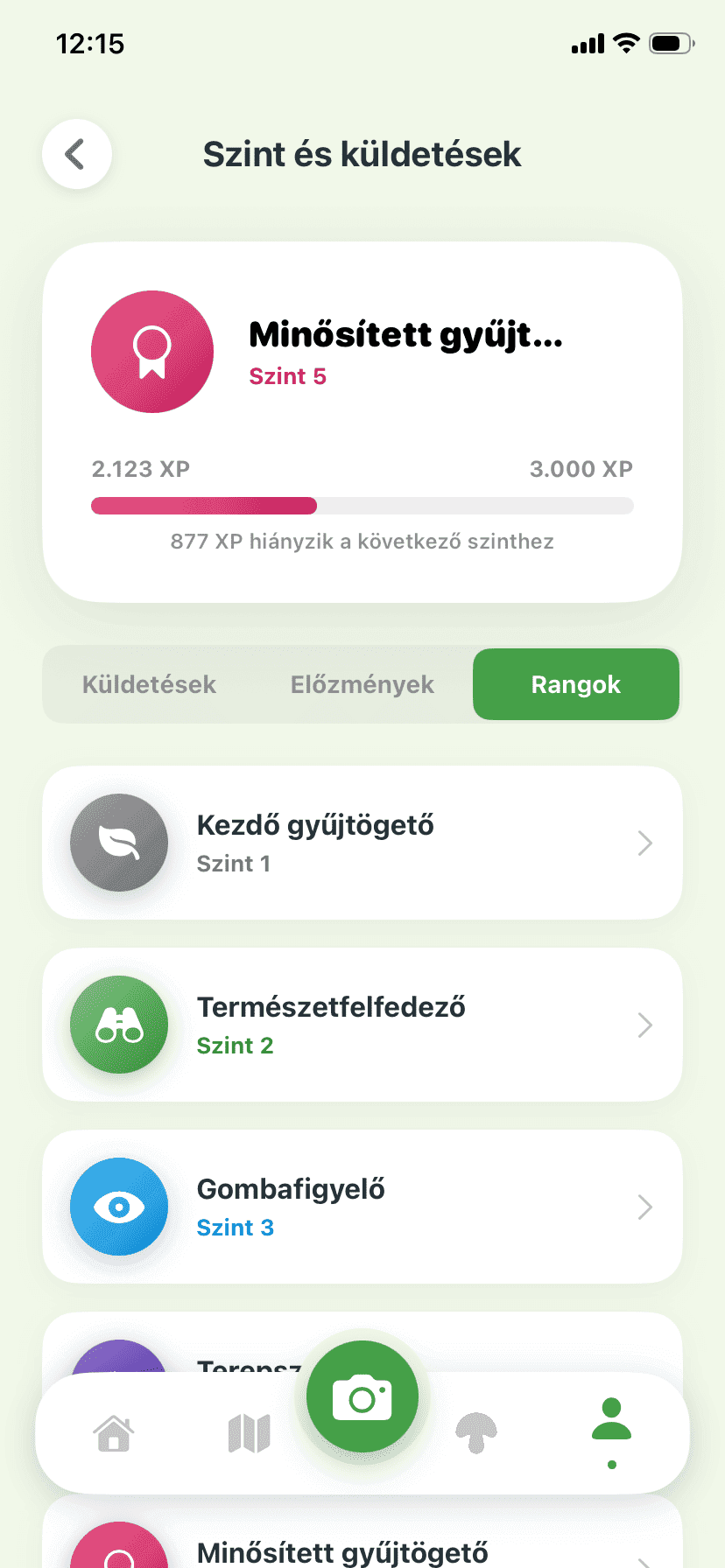 Fungisys Rangok app screen
